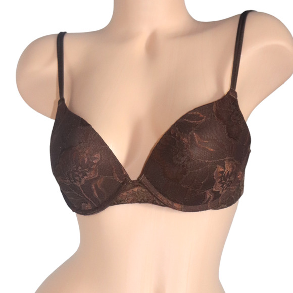 Nubian Skin Single Boost Lace Bra Size 36B NWT - Picture 1 of 9